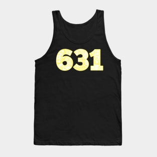 631 - yellow Tank Top